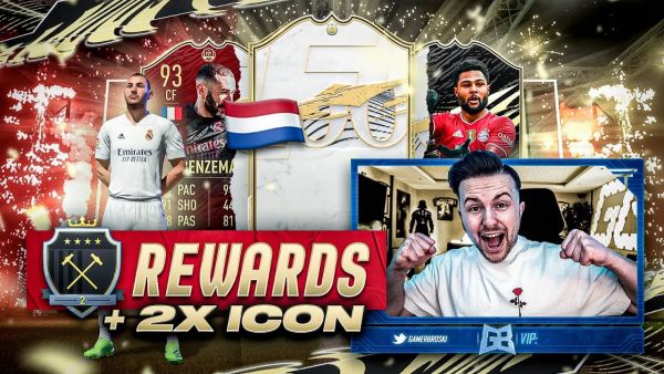 UFF! 2x ICON PACK + 86+ PLAYER PICK Upgrade 😱 FIFA 21: Fut Champions Rewards Pack Opening 🔥