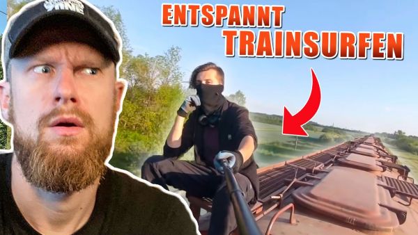 Entspannt & ILLEGAL Trainsurfen zur OSTSEE - Part 3 | Fritz Meinecke reagiert auf Shiey