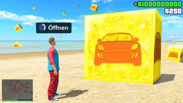 ich ÖFFNE SUPERCAR LUCKY BLOCKS in GTA 5!