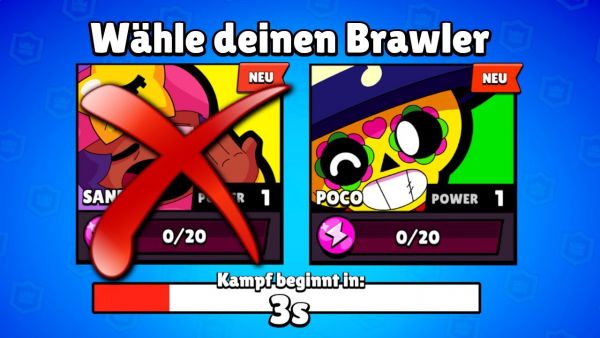 WÄHLE DEN SCHLECHTEN BRAWLER! 😡