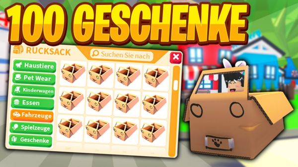 100 Geschenke ÖFFNEN und VIELE Sagenhafte BOXEN bekommen!| Roblox/Deutsch