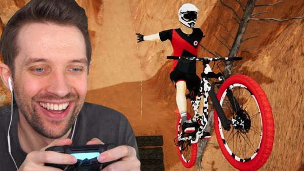 Ich SPRINGE auf den WÜSTEN BERG! - Fahrrad Simulator