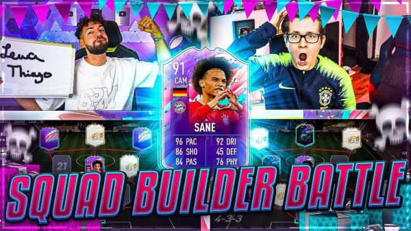 FIFA 21: SANE FUT BIRTHDAY SQUAD BUILDER Battle 🔥🔥 Realfifa vs Wakez
