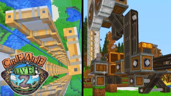 Klotoniumreaktor 2.0! Drecksfabrik durch "Weißwurst" angetrieben? :D - Minecraft Create Live 2 #37