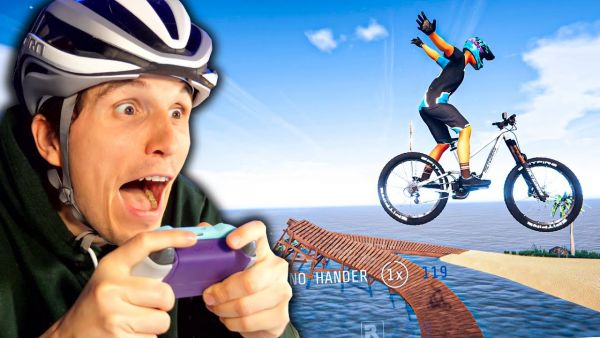 Fahrrad fahren mitten im Meer | Der FAHRRAD Simulator