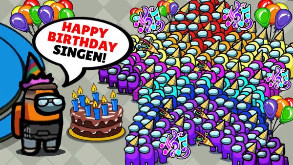 PAT SAGT GEBURTSTAG SPEZIAL in Among Us! (Verrückt)