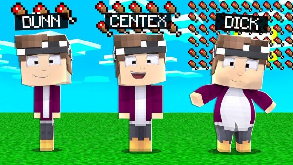 Wie CENTEX DICK wurde in Minecraft!