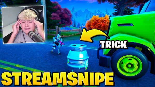 😈 Ich STREAMSNIPE mit TRICK den LUMEXX bis er KOMPLETT AUSRASTET ...