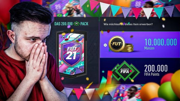 ICH ÖFFNE DAS 200.000 FIFA POINTS PACK 😱 FIFA 21: Fut Birthday Pack Opening 🔥