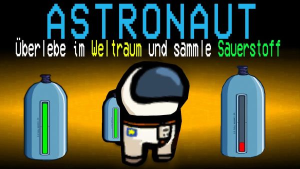 Neue ASTRONAUT ROLLE in Among Us (Weltraum Mod)