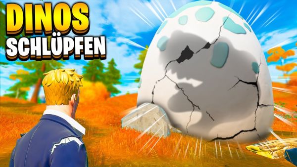 DINOS SCHLÜPFEN im NEUEN UPDATE | Fortnite Season 6 Deutsch