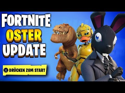 DINO UPDATE JETZT 🦖😍 Neue Skins, Ostern, Leaks | Fortnite Deutsch