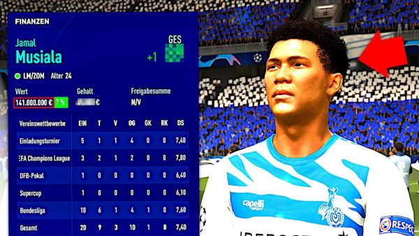 FIFA 21 : WIE GUT IST JAMAL MUSIALA IM JAHR 2027 BITTE ?!! 🔥😳 Duisburg Karriere #56