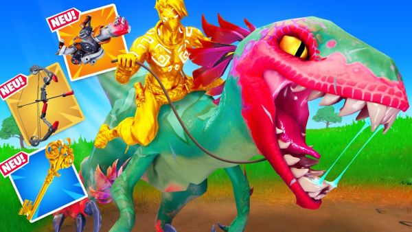 DINOSAURIER und *NEUE* MYTISCHE WAFFEN in Fortnite?!