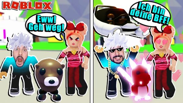 BABY KAAN FREUNDIN NUR BEFREUNDET WEIL ER REICH IST & GROßES HAUS HAT! Sandy vom Rich Server[Roblox]