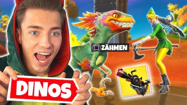 Die NEUEN WAFFE und DINOS sind DA! | Fortnite