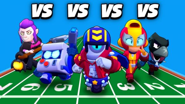 Welcher Brawler ist am SCHNELLSTEN? 🏆 BRAWLER BATTLE! | Brawl Stars deutsch
