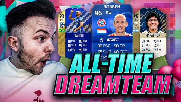 MEIN ALL-TIME DREAM TEAM in FIFA 😍
