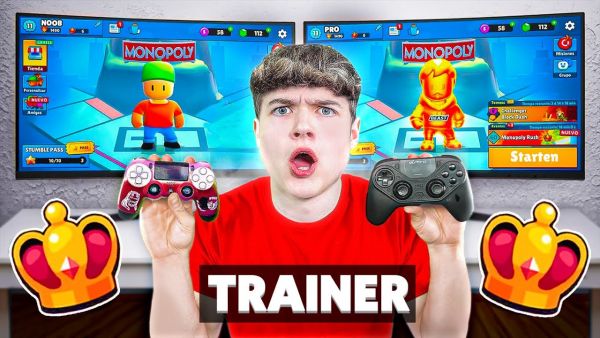 Ich GEBE MICH als TRAINER Aus und PRANKE KOMPLETT in Stumble Guys!