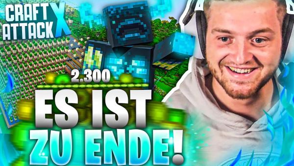 😭😨DAS ENDE von CRAFT ATTACK 10! | KAKTUSFARM looten & MINI Servertour!
