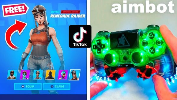Ich teste VERRÜCKTE VIRALE TIKTOK Life Hacks in Fortnite 4