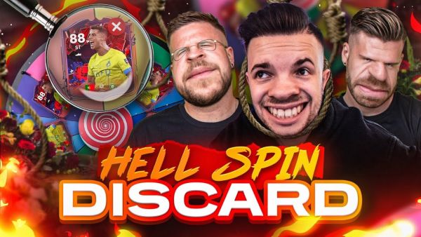 AUA… 💀 KOMPLETT HOPS genommen im HELL SPIN DISCARD Battle 😂😤