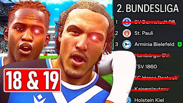 JUGENDSPIELER FLÜGELZANGE RASIERT DIE 2. LIGA !!! 🪒🔥 EA FC 24 Bielefeld Karriere #18
