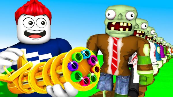 DIE GOLDENE SUPER WAFFE im ZOMBIE SIMULATOR in Roblox