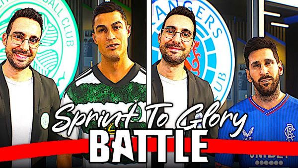 ICH ÜBERNEHME CELTIC & RANGERS GLEICHZEITIG !!! ⚔️🔥 EA FC 24 Sprint To Gloy Battle