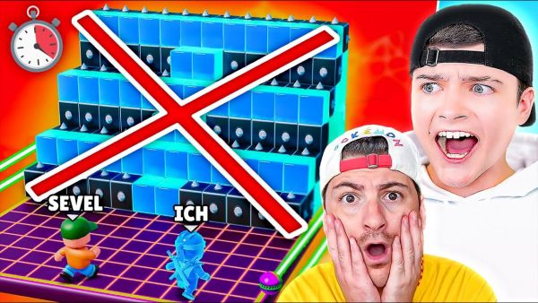 24 STUNDEN auf BLOCK DASH Überleben um 1000€ in Stumble Guys