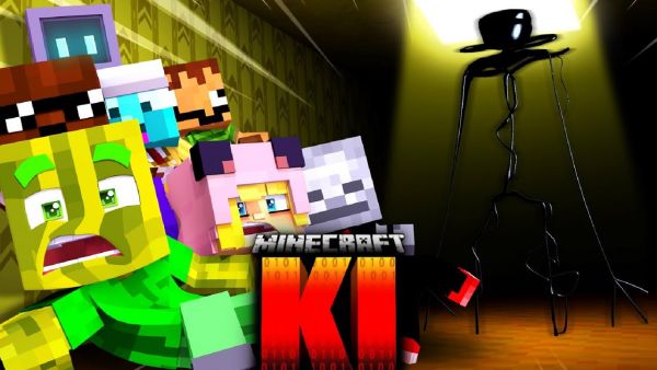 MEINE "KI"... HAT... DIE "BACKROOMS" ERSCHAFFEN?! (Minecraft KI)