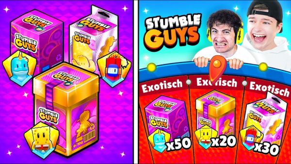 1000€ *STUMBLE BOX* OPENING Eskaliert KOMPLETT in Stumble Guys
