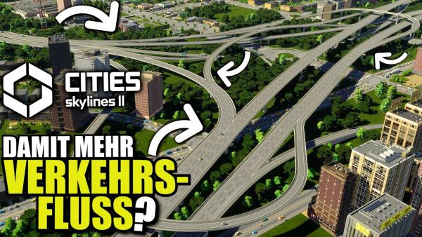 DAMIT mehr Verkehrsfluss? 😄| Cities Skylines 2