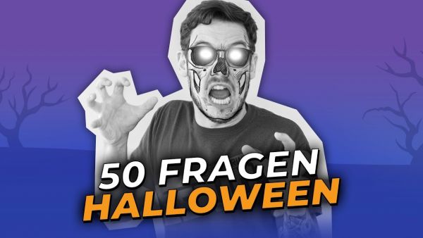 GRUSELIGE FRAGEN und ANTWORTEN! | 50 Fragen zu Halloween