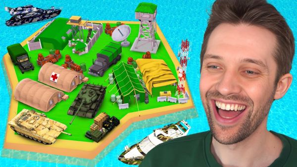 ICH BAUE eine SICHERE INSEL BASIS in Roblox