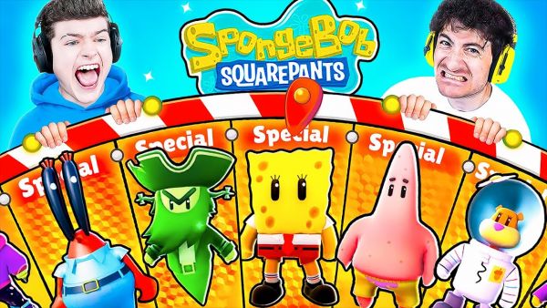 *NEU* SPONGEBOB GLÜCKSRAD Battle um 1000€ in Stumble Guys!
