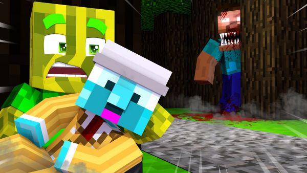 MINECRAFT, ABER "ER" STALKT UNS...?!