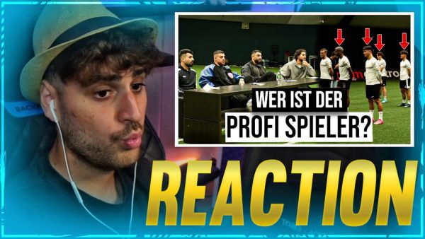 Eli reagiert auf "Wer ist der PROFI SPIELER?⚽️"️ mit KC REBELL, AGIT KABAYEL & KAAN YAVI!🔥