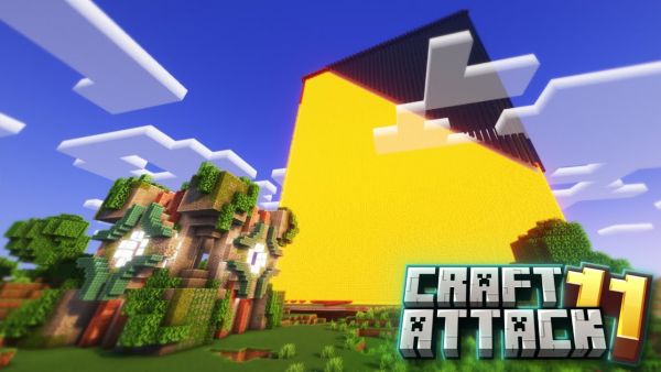 WIR GIEßEN UNSEREN XXL CUBE! 100.000+ BLÖCKE! - CRAFTATTACK 11 - #4