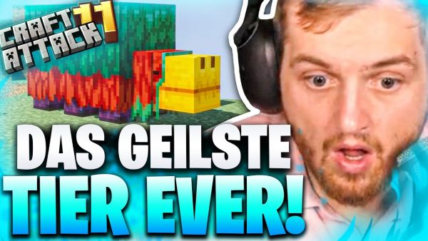 😱😍ERSTER Sniffer AUFM SERVER DURCH MICH! | ICH bin der BESTE MINECRAFTER - CRAFT ATTACK 11 - FOLGE 4