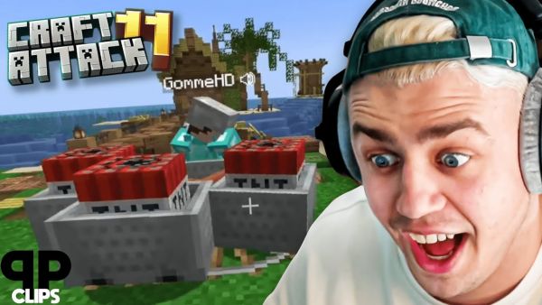 Lustiger Roleplay Überfall in Craft Attack 11 eskaliert im chaotischen Gomme sagt mit Papaplatte
