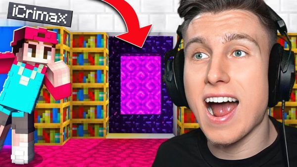 Ich BAUE einen GEHEIMEN RAUM in Minecraft!