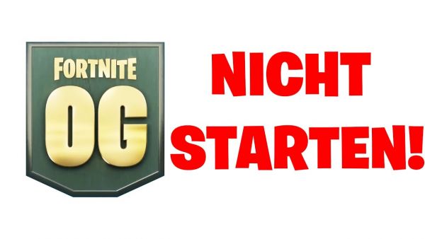 WICHTIG!  SCHAUE dieses VIDEO vor OG Fortnite!