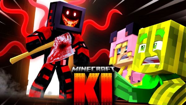 DIE BÖSE "KI"... HAT... UNS ERSCHRECKT?! (Minecraft KI)