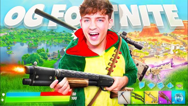 Meine ERSTE RUNDE in OG FORTNITE! 😱😯