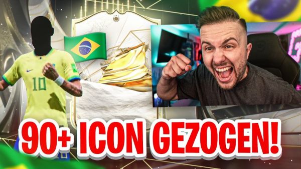 90+ ICON GEZOGEN 😍😍 Ich gewinne die ICON WETTE 🔥