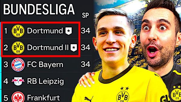 ICH ÜBERNEHME DORTMUND I & II BIS IHNEN DIE BUNDESLIGA GEHÖRT !!! 🐝👑 EA FC 24 BVB Doppel STG