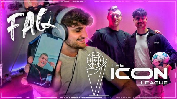 WIE KAM ES ZUR ICONS LEAGUE?!🤔⚽ Meine FUSSBALL LIGA mit TONI KROOS👀 FAQ + FaceTime Call mit Toni🔥📞