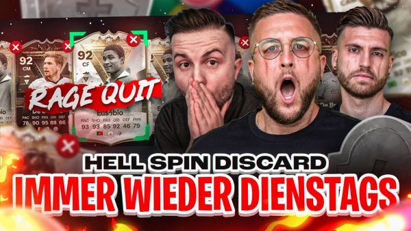 AUA.. RAGE QUIT 💀 CENTURION Hell Spin DISCARD vs @GamerBrother  🔥 EA FC 24