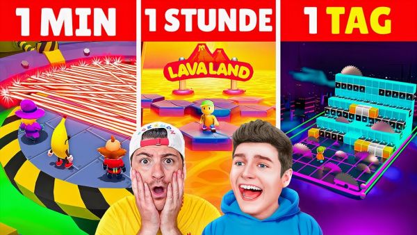 ⏰ 1 MINUTE vs 1 STUNDE vs 1 TAG (Stumble Guys)